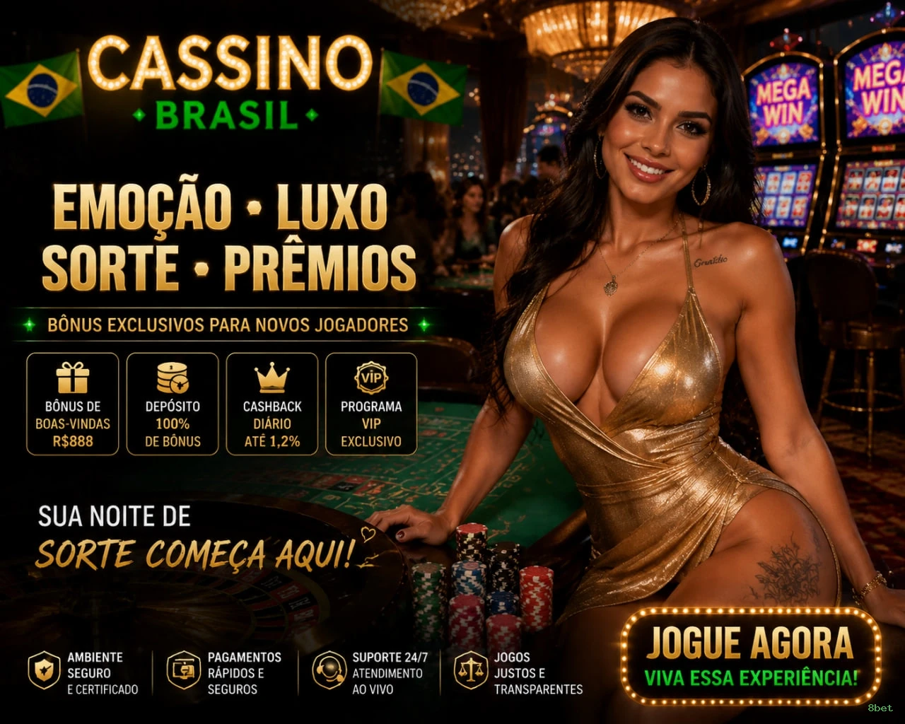 Slots online da 8bet com jackpots progressivos